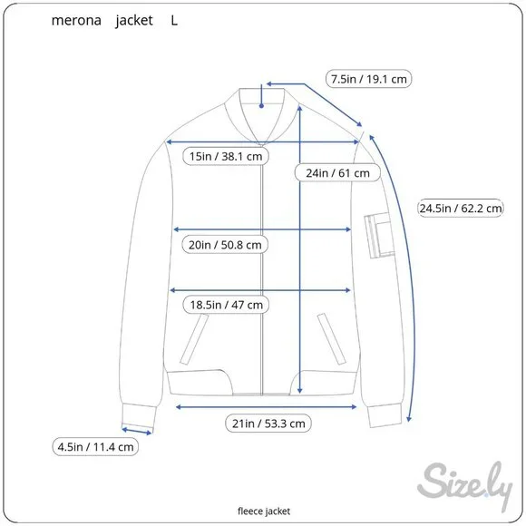 Merona Womens  Size L Full Zip Knit Sweater Jacket Fleece Ivory White Coat - Picture 12 of 12